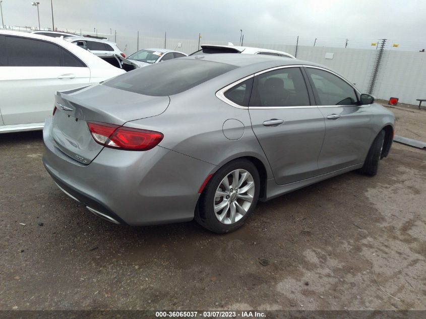 2015 CHRYSLER 200 C - 1C3CCCCG1FN549155