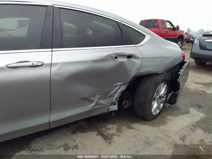 2015 CHRYSLER 200 C - 1C3CCCCG1FN549155