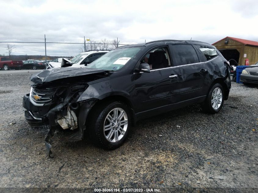2013 CHEVROLET TRAVERSE LT - 1GNKVGKD7DJ116631