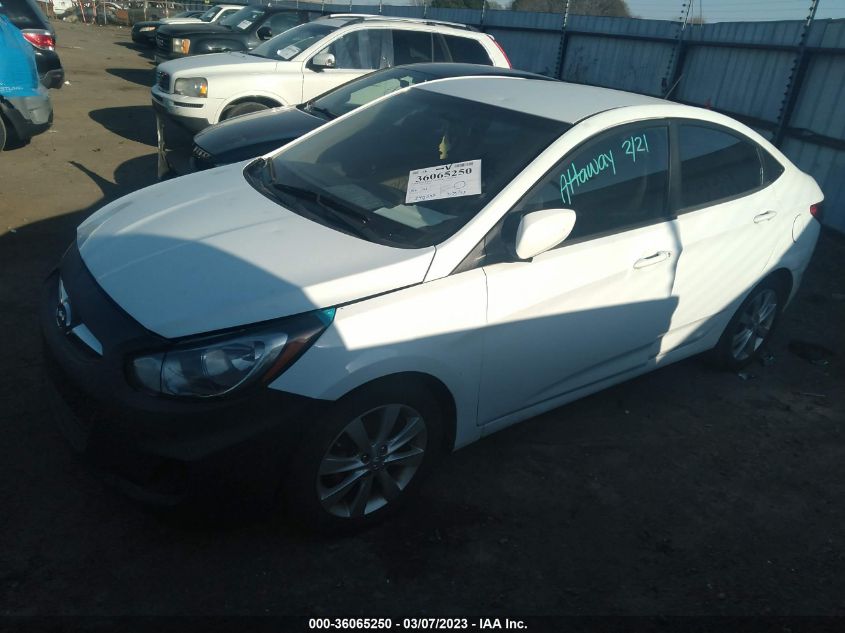 2013 HYUNDAI ACCENT GLS - KMHCU4AE7DU350464