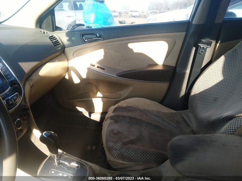 2013 HYUNDAI ACCENT GLS - KMHCU4AE7DU350464