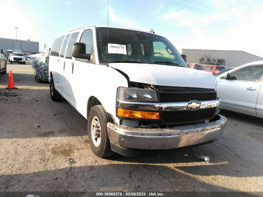 2019 CHEVROLET EXPRESS PASSENGER LT - 1GAZGPFG0K1149577