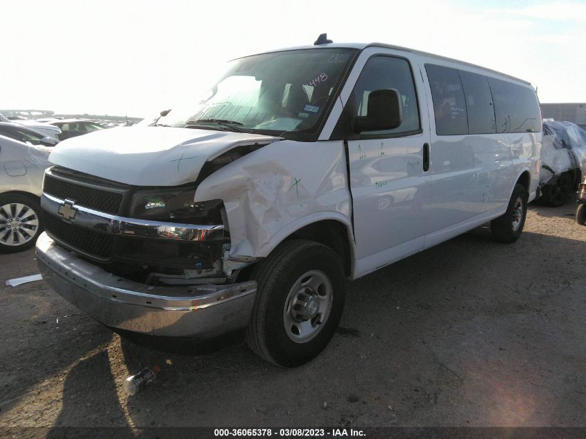 2019 CHEVROLET EXPRESS PASSENGER LT - 1GAZGPFG0K1149577