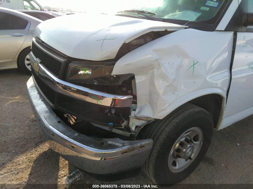 2019 CHEVROLET EXPRESS PASSENGER LT - 1GAZGPFG0K1149577