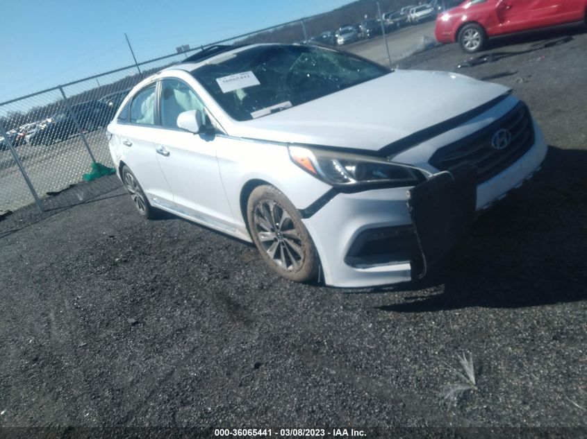 2016 HYUNDAI SONATA 2.4L SPORT - 5NPE34AF9GH364647