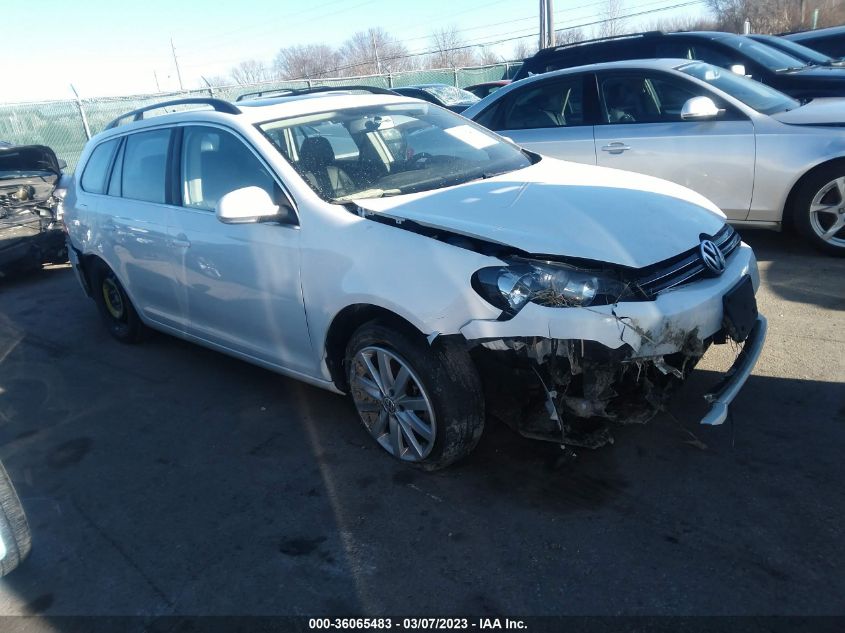 2013 VOLKSWAGEN JETTA SPORTWAGEN TDI W/SUNROOF - 3VWPL7AJ5DM677096