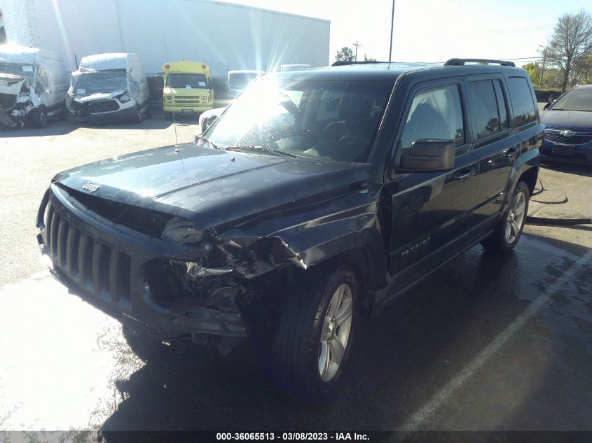 2014 JEEP PATRIOT LATITUDE 1C4NJPFA7ED650312