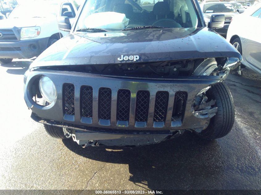 2014 JEEP PATRIOT LATITUDE 1C4NJPFA7ED650312