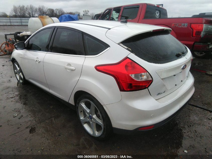 2013 FORD FOCUS TITANIUM - 1FADP3N25DL283983