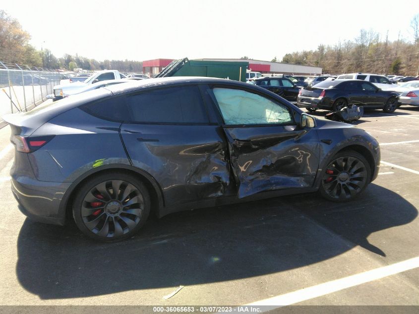 2021 TESLA MODEL Y PERFORMANCE - 5YJYGDEF1MF252897