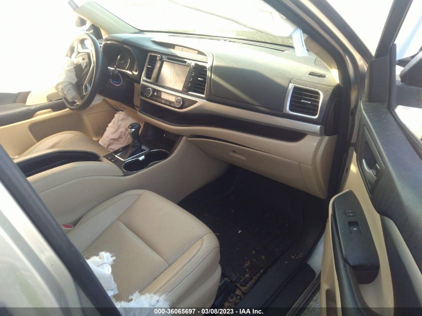 2014 TOYOTA HIGHLANDER XLE - 5TDKKRFH1ES031556