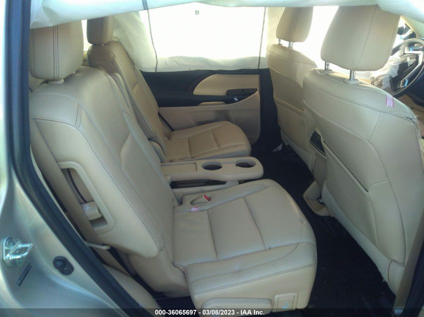 2014 TOYOTA HIGHLANDER XLE - 5TDKKRFH1ES031556