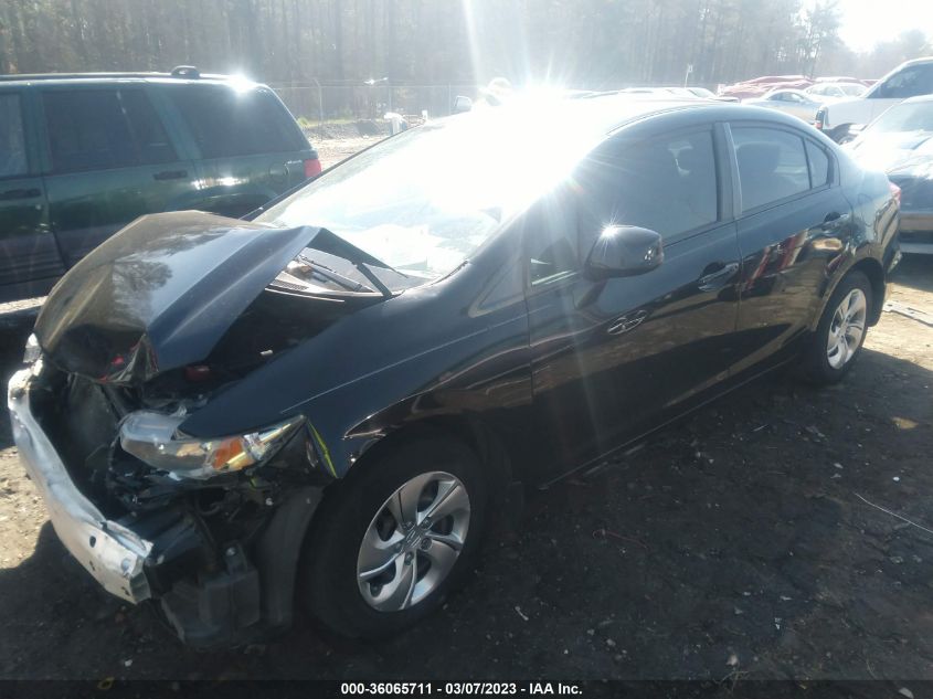2013 HONDA CIVIC SDN LX - 2HGFB2F54DH500328
