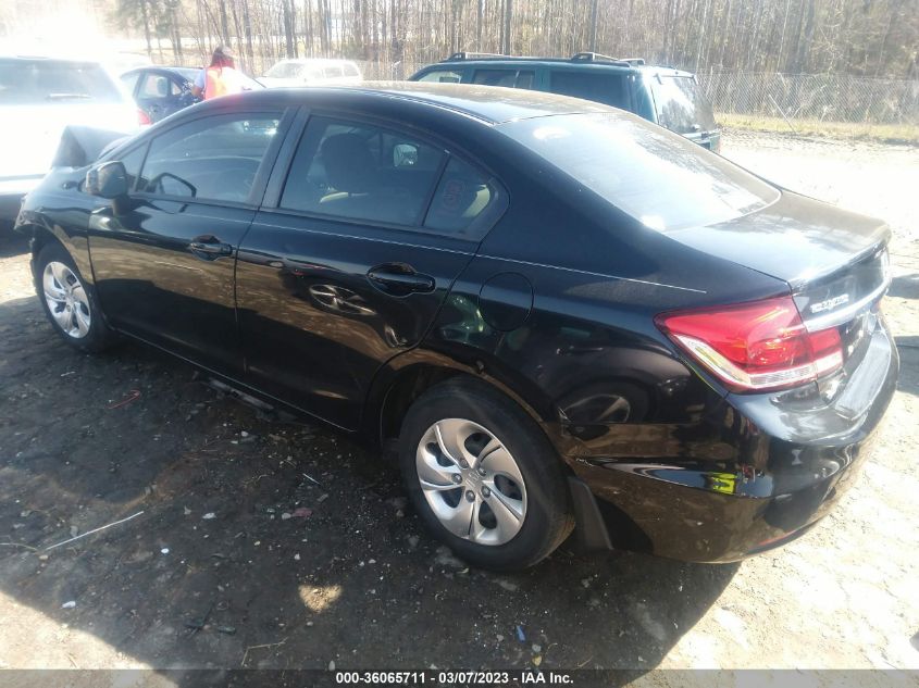2013 HONDA CIVIC SDN LX - 2HGFB2F54DH500328