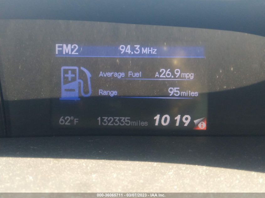 2013 HONDA CIVIC SDN LX - 2HGFB2F54DH500328