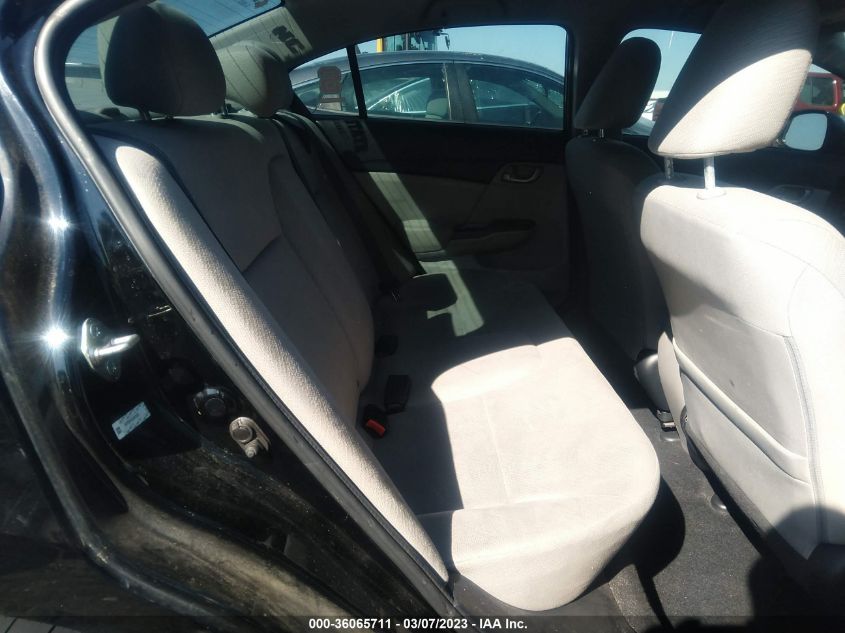 2013 HONDA CIVIC SDN LX - 2HGFB2F54DH500328