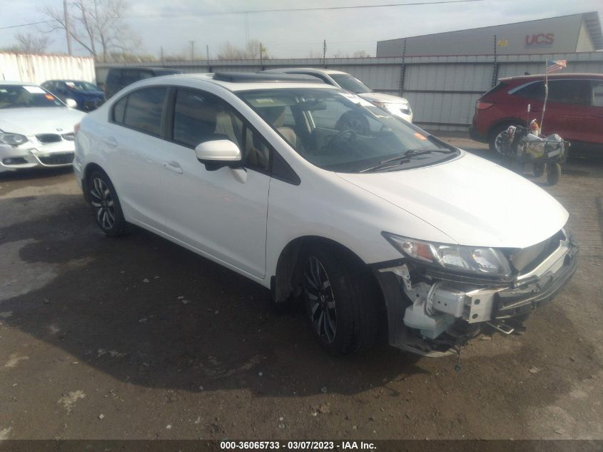 2015 HONDA CIVIC SEDAN EX-L - 19XFB2F98FE086017