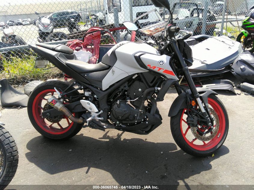 2020 YAMAHA MT-03 - MH3RH20Y0LK001368