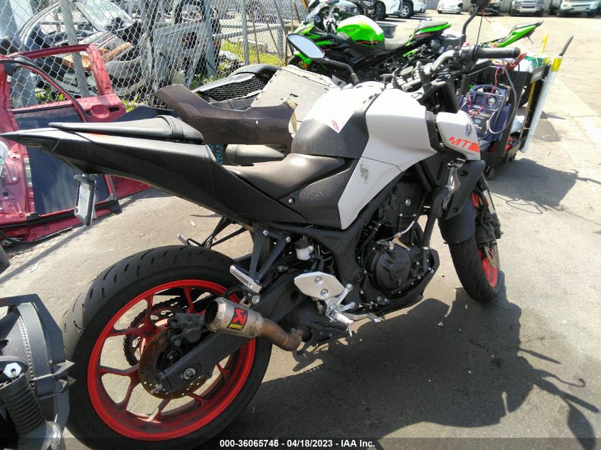 2020 YAMAHA MT-03 MH3RH20Y0LK001368