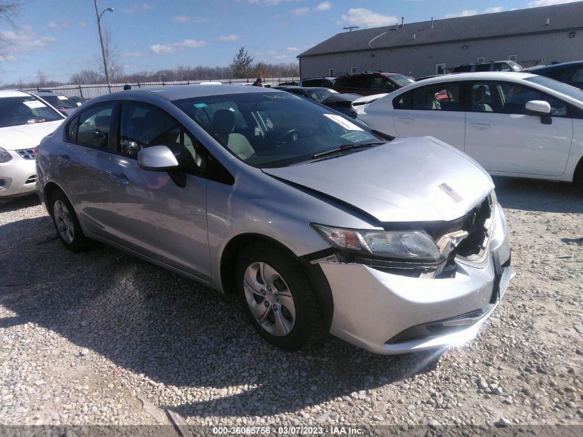 2013 HONDA CIVIC SDN LX - 2HGFB2F5XDH539683