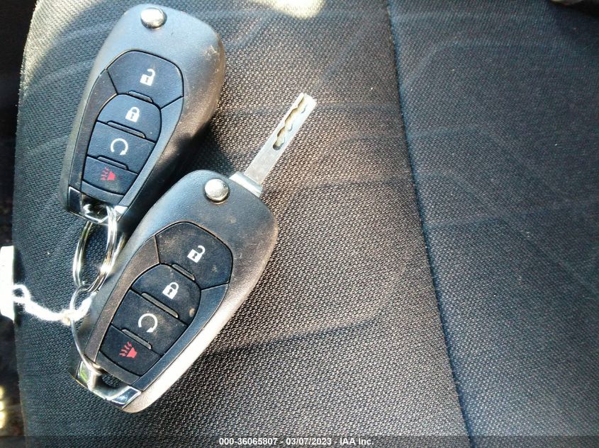 2019 CHEVROLET TRAX LT - 3GNCJLSB5KL404712