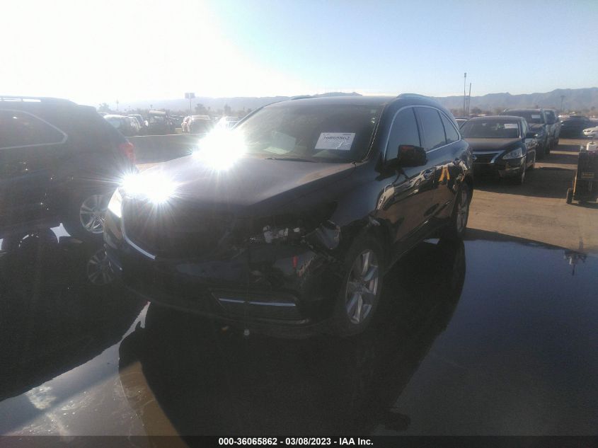 2014 ACURA MDX ADVANCE/ENTERTAINMENT PKG - 5FRYD3H83EB018194