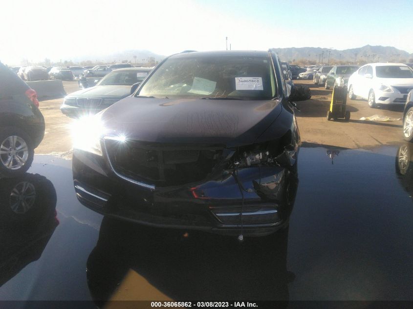 2014 ACURA MDX ADVANCE/ENTERTAINMENT PKG - 5FRYD3H83EB018194
