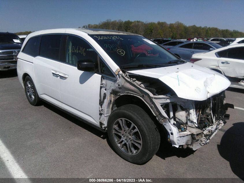 2013 HONDA ODYSSEY EX-L - 5FNRL5H68DB071068