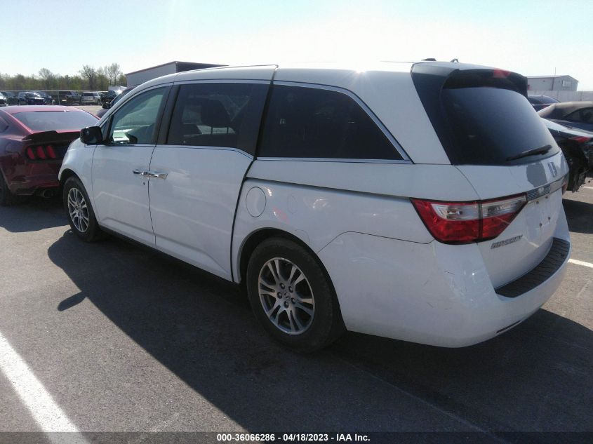 2013 HONDA ODYSSEY EX-L - 5FNRL5H68DB071068