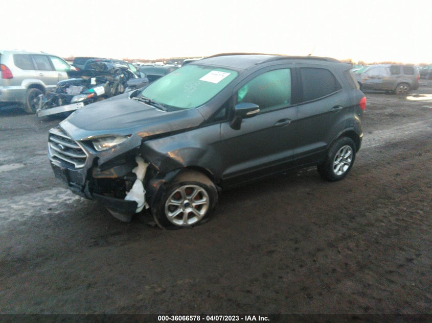 VIN MAJ6S3GL2KC253219 2019 FORD ECOSPORT SE