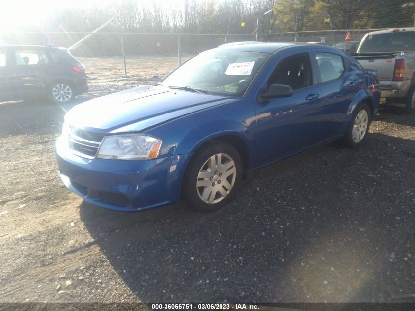 2014 DODGE AVENGER SE - 1C3CDZAB3EN217031