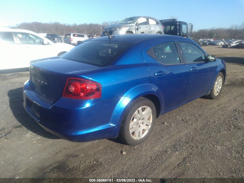 2014 DODGE AVENGER SE - 1C3CDZAB3EN217031