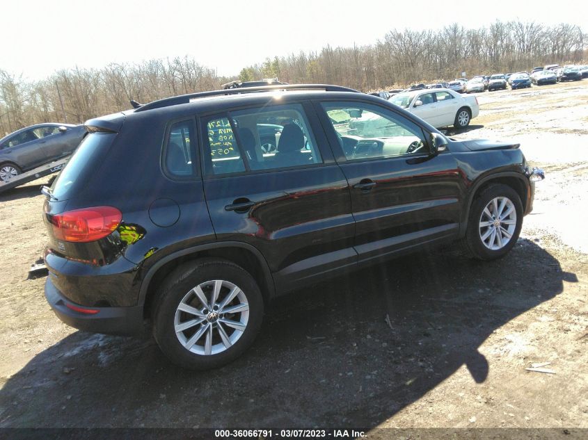 2017 VOLKSWAGEN TIGUAN - WVGBV7AX1HK053543