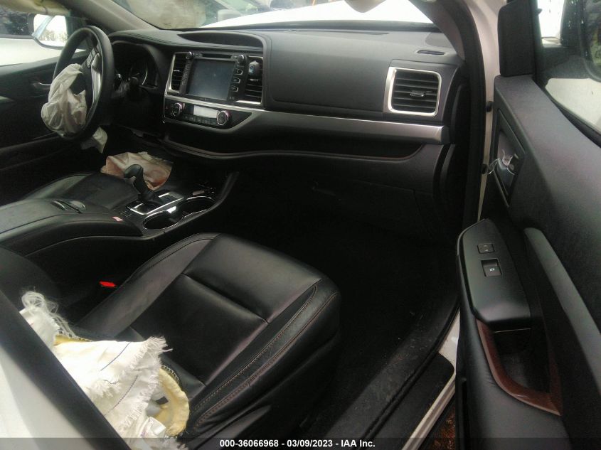 2015 TOYOTA HIGHLANDER XLE - 5TDJKRFHXFS211941