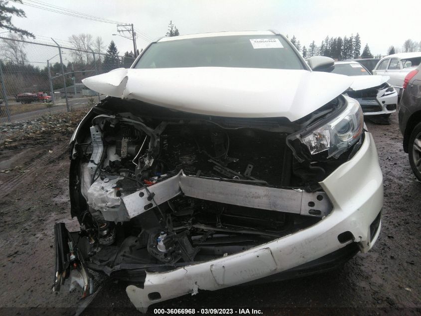 2015 TOYOTA HIGHLANDER XLE - 5TDJKRFHXFS211941
