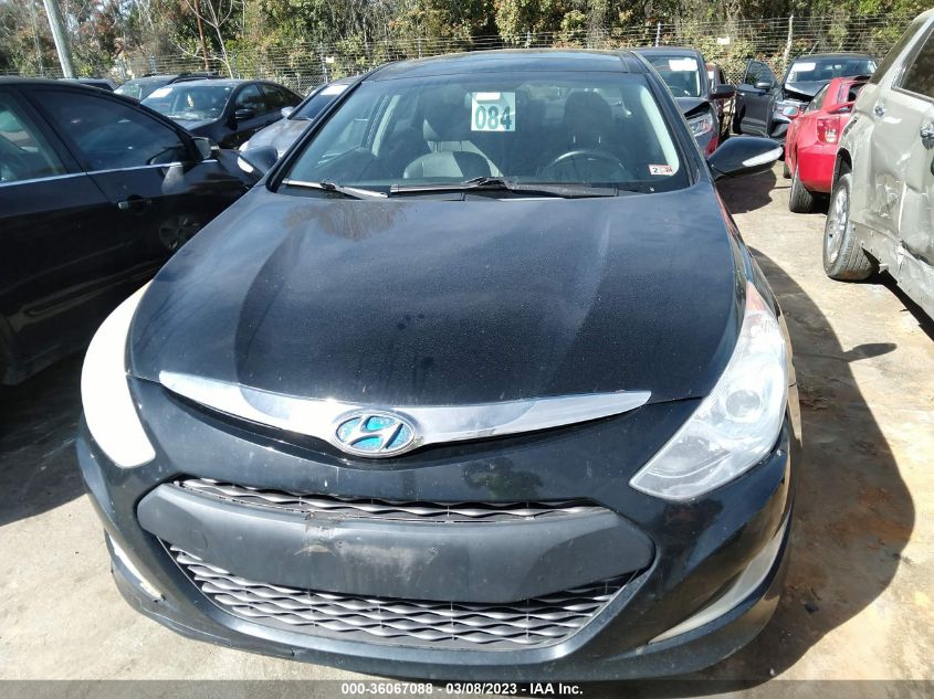 2013 HYUNDAI SONATA HYBRID LIMITED - KMHEC4A4XDA074852