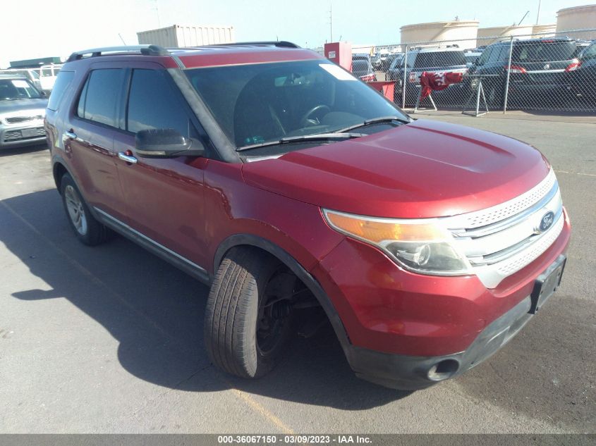 2013 FORD EXPLORER XLT - 1FM5K7D84DGA30104