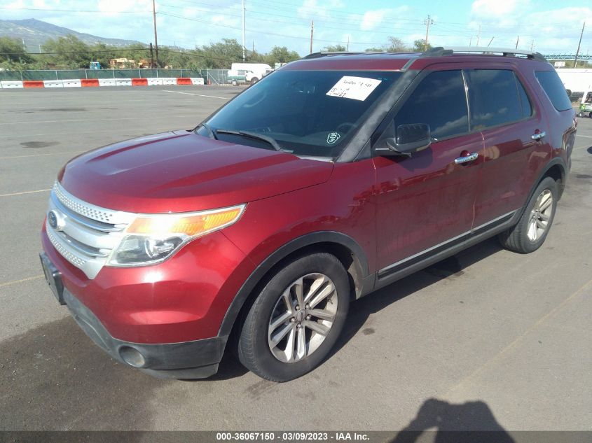 2013 FORD EXPLORER XLT - 1FM5K7D84DGA30104