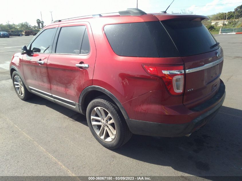 2013 FORD EXPLORER XLT - 1FM5K7D84DGA30104