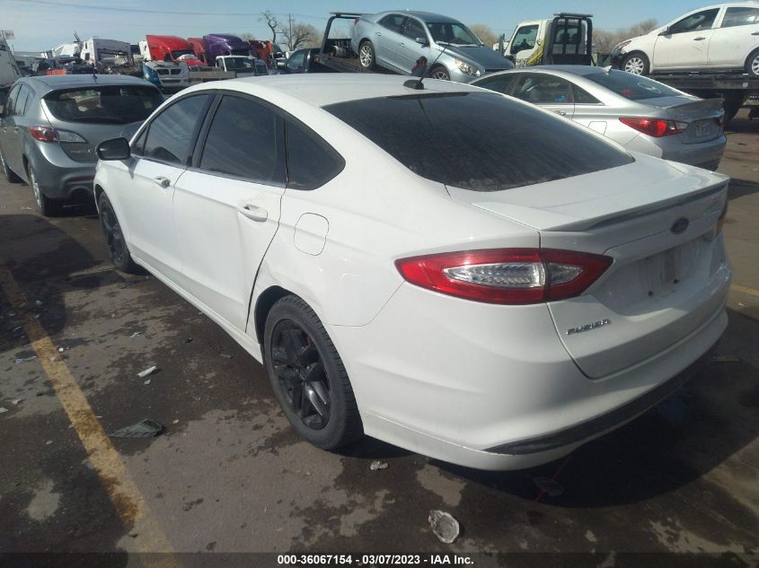 2013 FORD FUSION SE - 3FA6P0H78DR292497