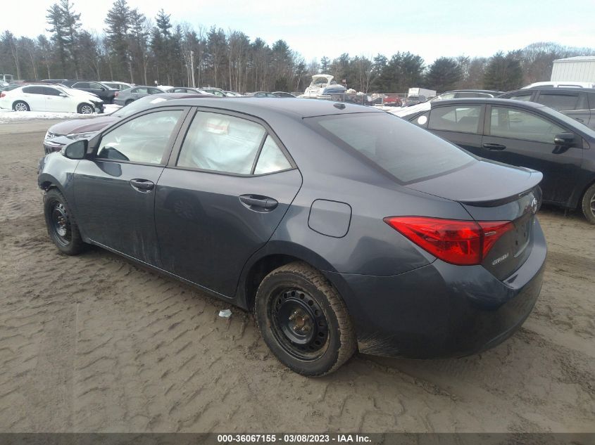 2017 TOYOTA COROLLA L/LE/XLE/SE - 2T1BURHEXHC892521