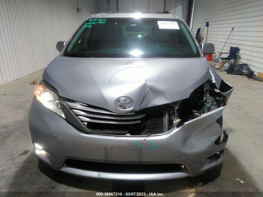 2013 TOYOTA SIENNA XLE AAS/XLE/LTD - 5TDYK3DC7DS358119