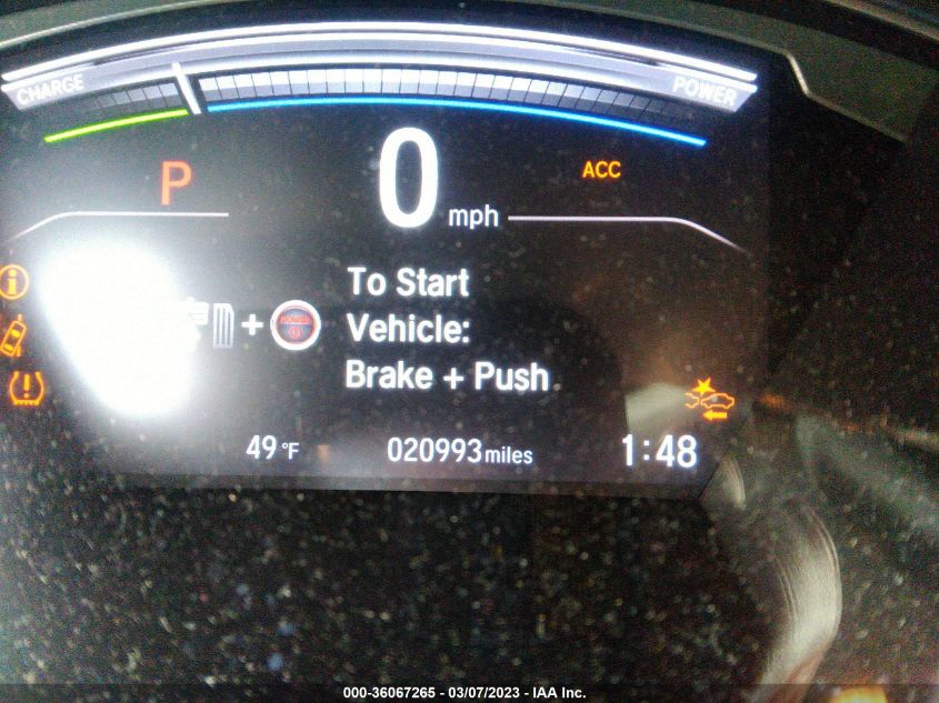 2020 HONDA CR-V HYBRID EX 7FART6H59LE012627