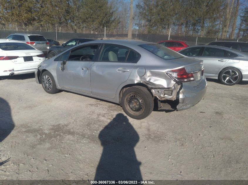 2013 HONDA CIVIC SDN LX - 19XFB2F57DE228335
