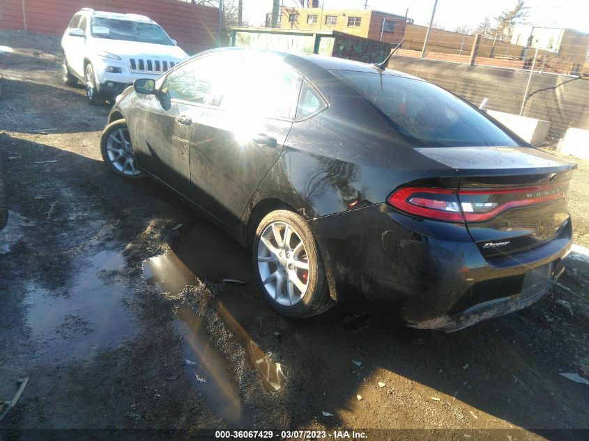 2013 DODGE DART SXT - 1C3CDFBA7DD291609