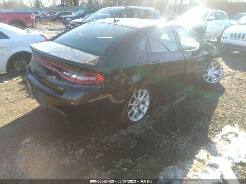 2013 DODGE DART SXT - 1C3CDFBA7DD291609