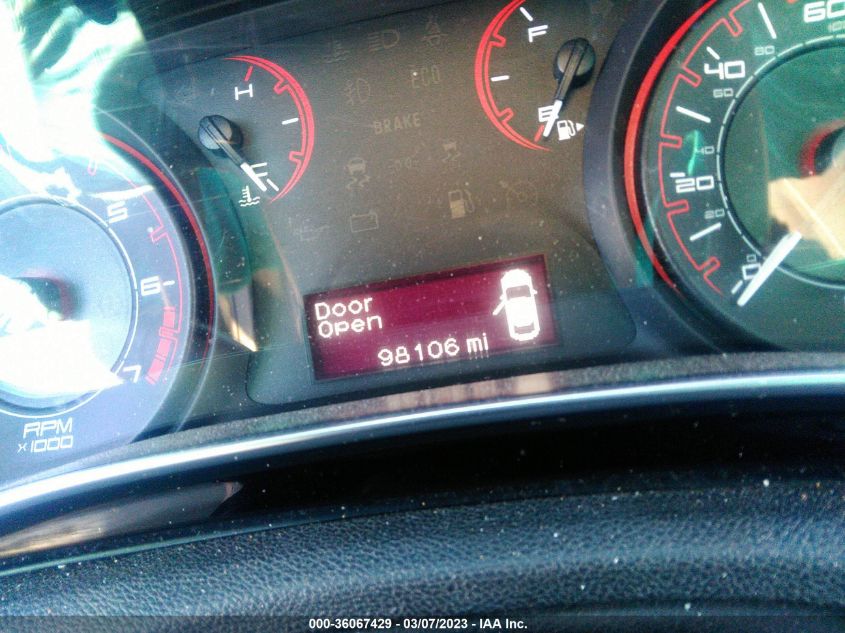 2013 DODGE DART SXT - 1C3CDFBA7DD291609