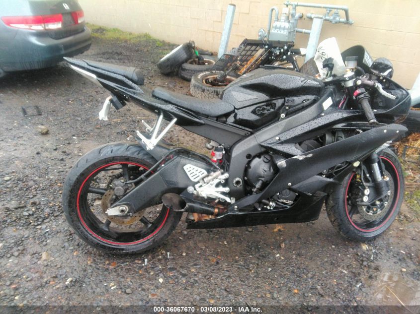 2006 YAMAHA YZFR6 L - JYARJ12E86A001804