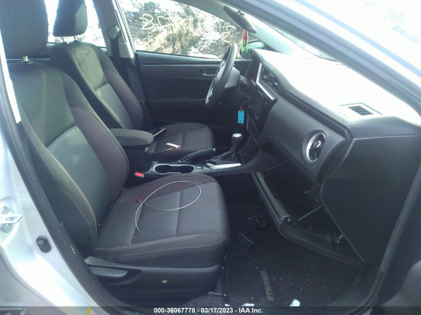 2017 TOYOTA COROLLA L/LE/XLE/SE - 2T1BURHE3HC880386