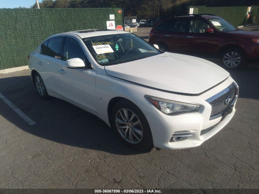 2014 INFINITI Q50 PREMIUM - JN1BV7AR4EM699538